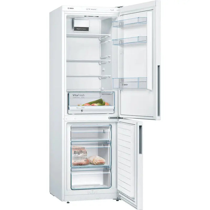 Refrigerator with freezer BOSCH KGV362WEAS 308 l VitaFresh 186 cm - Хладилници с фризер<<<BOSCH