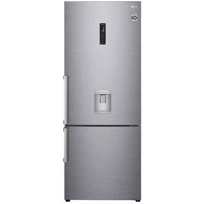 Refrigerator with freezer LG GBF567PZCMB + Cooking device Tefal EY101815 Easy Fry Compact - Комбинирани хладилници с