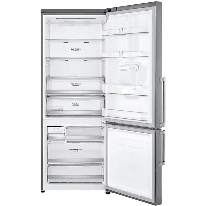 Refrigerator with freezer LG GBF567PZCMB + Cooking device Tefal EY101815 Easy Fry Compact - Комбинирани хладилници с