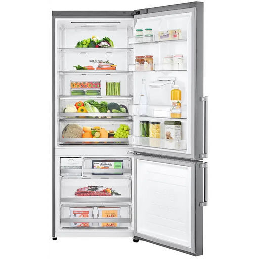 Refrigerator with freezer LG GBF567PZCMB + Cooking device Tefal EY101815 Easy Fry Compact - Комбинирани хладилници с