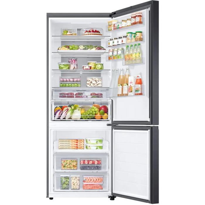 Refrigerator with freezer SAMSUNG RB53DG703EB1EO 538 l SmartThings AI Energy and Metal Cooling 203x75.9 cm Dark Inox