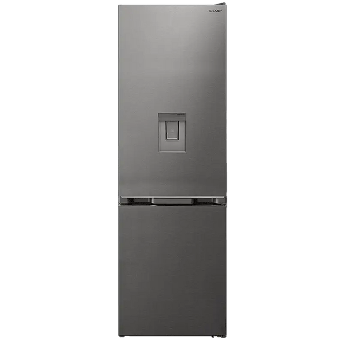 Refrigerator with freezer Sharp SJ-NBA21DMDIE 331 l E No Frost Inox - Хладилници с фризер<<<Хладилници<<<Домакински