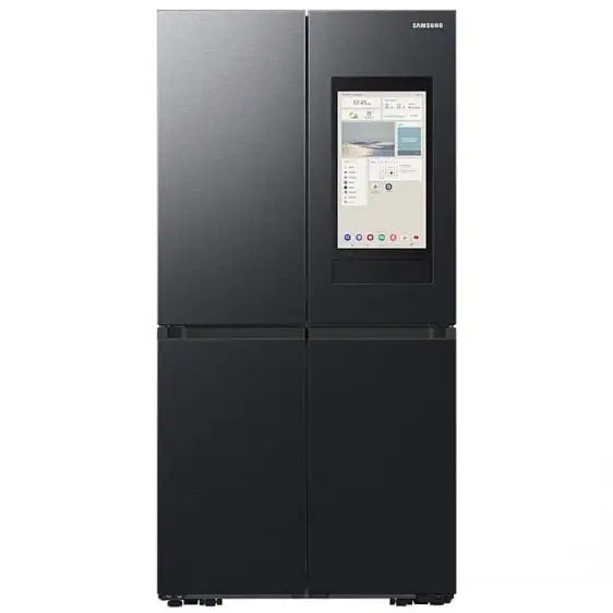 Refrigerator with French door SAMSUNG Family Hub RF65DG9H0EB1EO 636 l Black - Хладилници Side