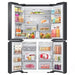Refrigerator with French door SAMSUNG Family Hub RF65DG9H0EB1EO 636 l Black - Хладилници Side