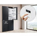 Refrigerator with French door SAMSUNG Family Hub RF65DG9H0EB1EO 636 l Black - Хладилници Side