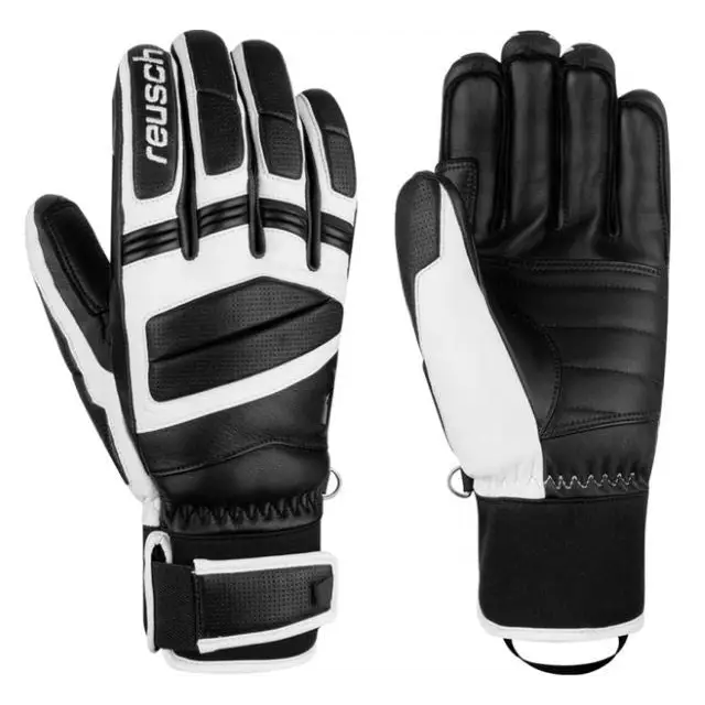 Rękawice REUSCH Master Pro r. 8,5 czarno-białe - GlovesNTO-REK<<<SkiingNTO<<<ActionPL