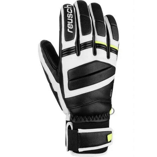 Rękawice REUSCH Master Pro r. 8,5 czarno-biało-zółte - GlovesNTO-REK<<<SkiingNTO<<<ActionPL