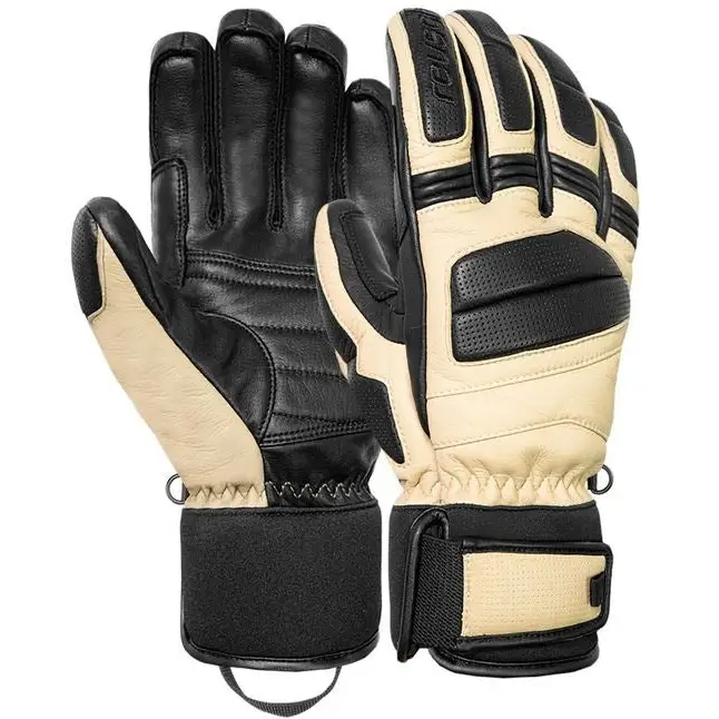Rękawice Reusch Master Pro r. 9 beżowo-czarne - GlovesNTO-REK<<<SkiingNTO<<<ActionPL