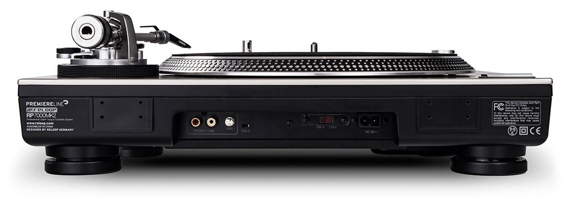 Reloop RP-7000 MK2 Silver - DJ Turntable