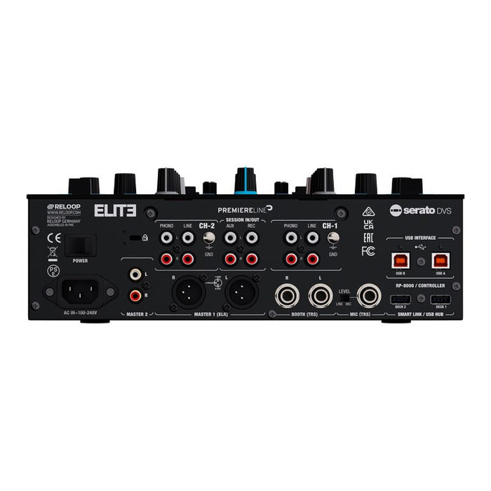 Reloop Elite – professional DVS mixer for Serato DJ Pro