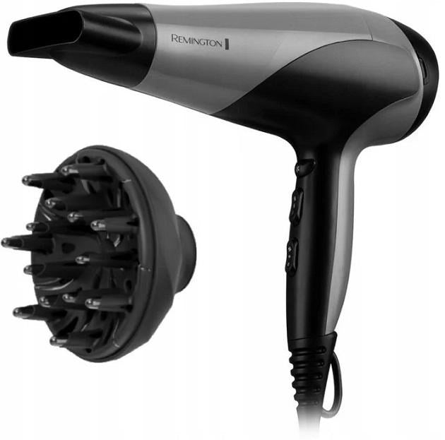 Hairdryer Remington Black Multicolour Black/Silver 2200 W