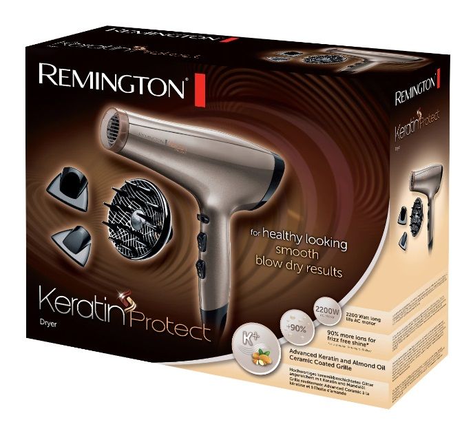 Hairdryer Remington AC8002 2200W Grey 2200 W