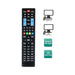 Remote Control for Smart TV Ewent EW1575 Black - Електроника Телевизори<<<Компютри| Електроника<<<BigBuy&&&Дистанционни