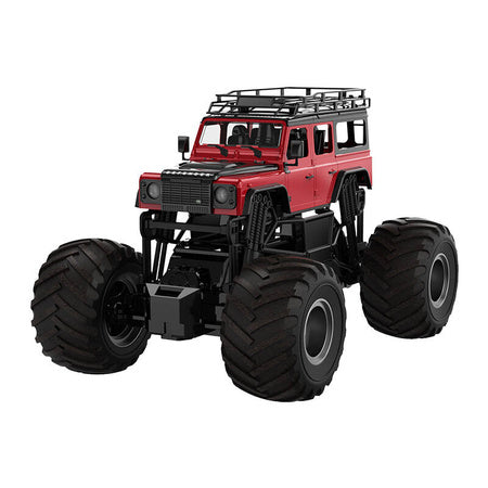 Remote control RC remote control car 1:8 Double Eagle (red) Land Rover Defender E375-003 - Remote-controlled