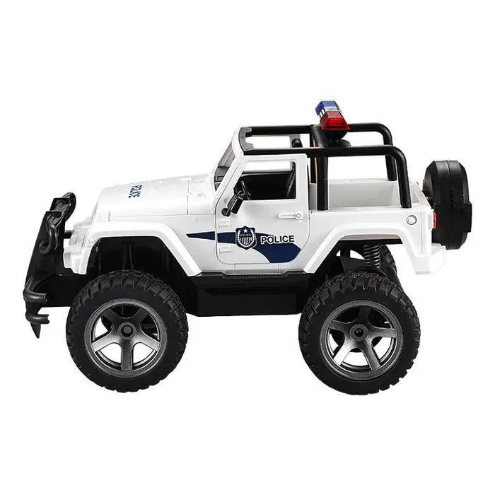 Remote-controlled car 1:12 Double Eagle (white) Jeep (Police) E550-003 - Remote-controlled cars<<<Toys<<<InnproXML