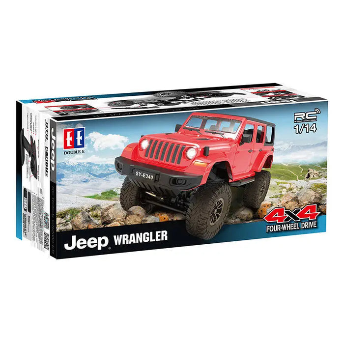 Remote-controlled car 1:14 Double Eagle (red) Jeep Crawler Pro E340-003 - Remote-controlled cars<<<Toys<<<InnproXML