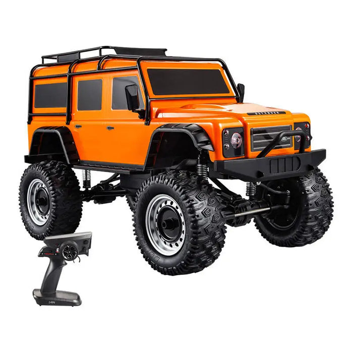 Remote-controlled car 1:8 Double Eagle (organge) Land Rover Defender E328-003 - Remote-controlled