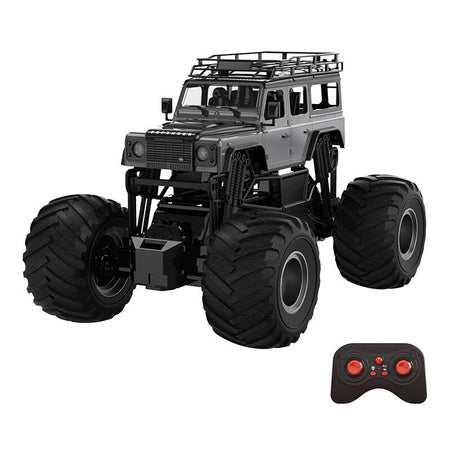 Remote-controlled RC remote control car 1:8 Double Eagle (grey) Land Rover Defender E375-003 - Remote-controlled