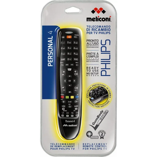 Remote for TV Meliconi 806270 for Philips - Други<<<Аксесоари за телевизори<<<Аксесоари<<<TechMart