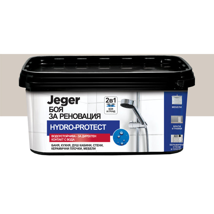 RENOVATION PAINT HYDRO-PROTECT BEIGE 2 L JEGER - Алкидни и водоразтворими<<<Бои за метал и дърво<<<Бои и