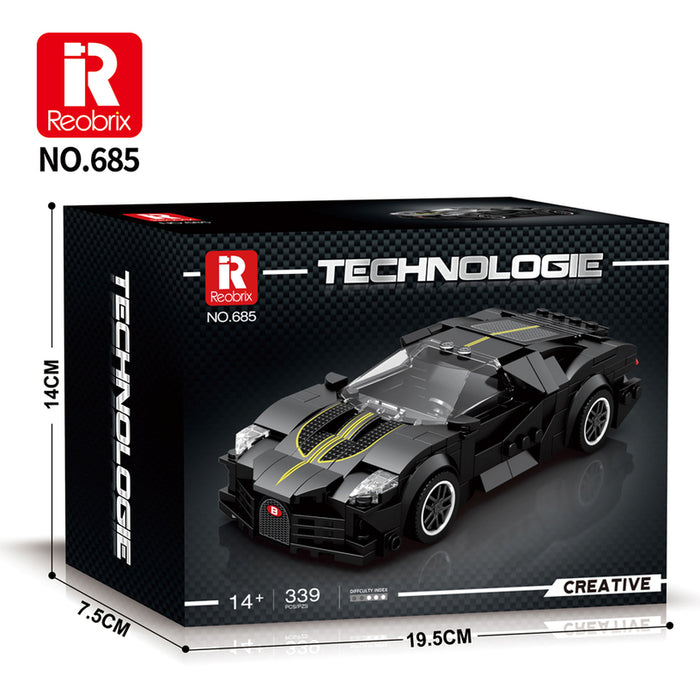 REOBRIX BUGATTI LA VOITURE NOIRE