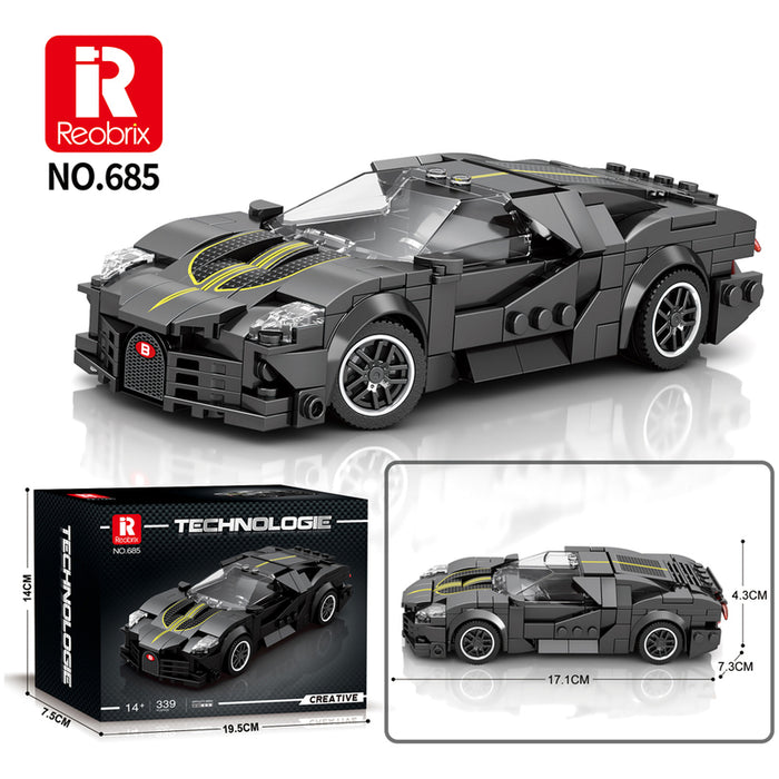 REOBRIX BUGATTI LA VOITURE NOIRE