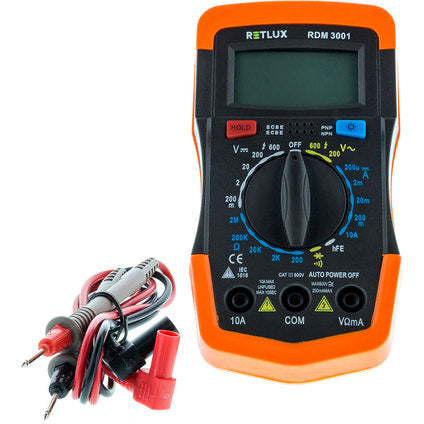 DIGITAL MULTIMETER RETLUX RDM 3001