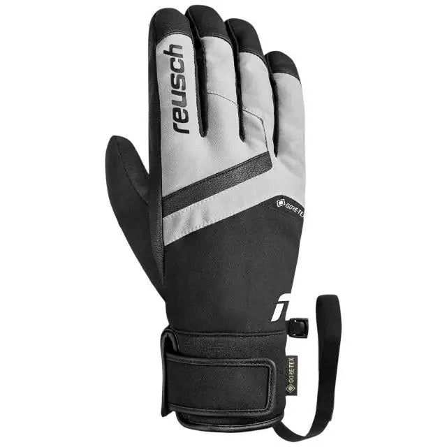REUSCH BOOSTER GORE-TEX GLOVES SIZE 8.5 BLACK AND GREY - GlovesNTO-REK<<<SkiingNTO<<<ActionPL