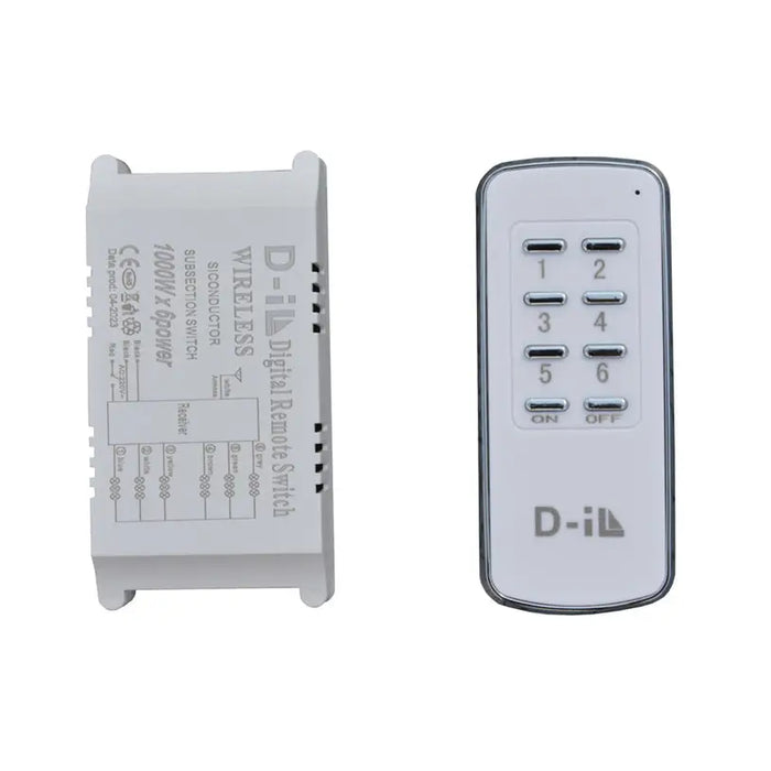 RF CONTROLLER SIX CHANNELAND-IL D-IL - LED ленти и аксесоари<<<Вътрешно осветление<<<Мебели и