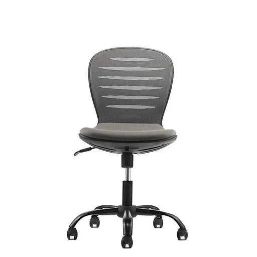 RFG Children’s chair Flexy Black damask and mesh gray seat gray back - Офис столове<<<За офиса<<<ZoraSite