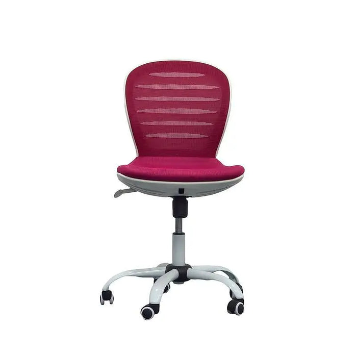 RFG Children’s chair Flexy White damask and mesh cherry seat cherry backrest - Офис столове<<<За офиса<<<ZoraSite