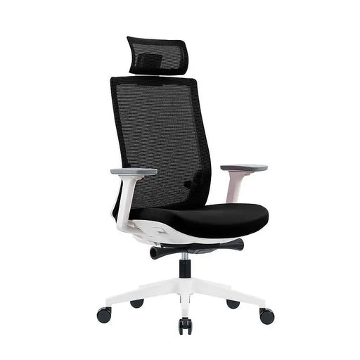RFG Ergonomic chair Meteor White HB black seat black back - Офис столове<<<За офиса<<<ZoraSite