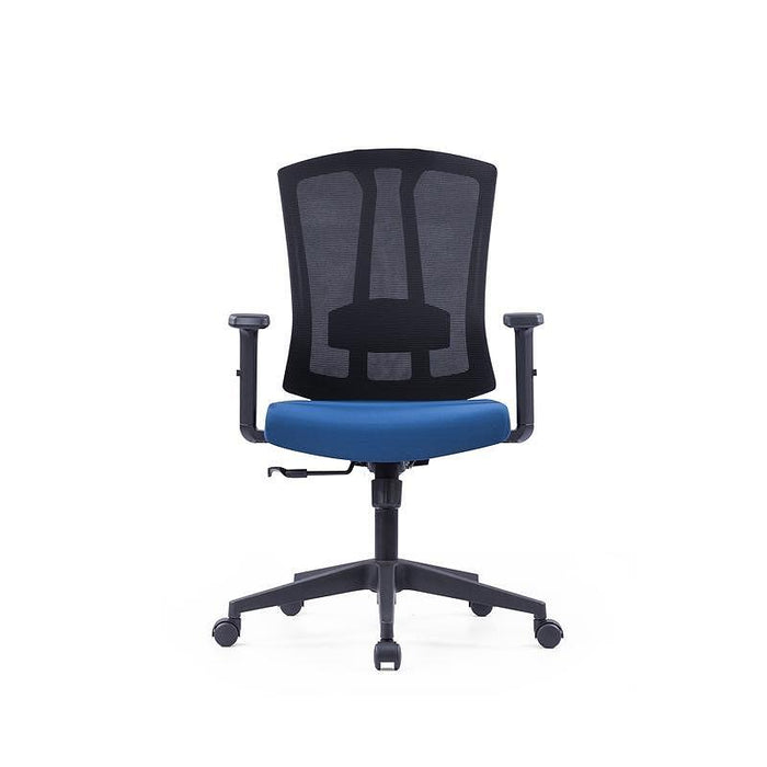 RFG Office chair Brixxen W, dark blue seat, black backrest