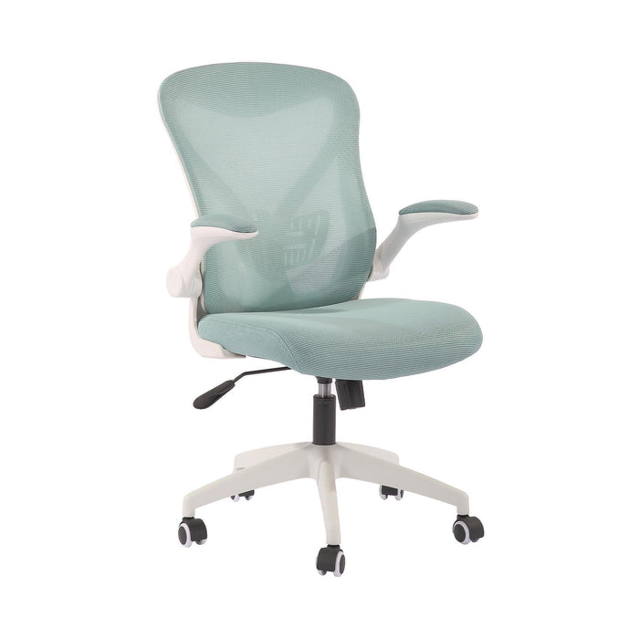 RFG Office chair Jolly White W, blue-green
