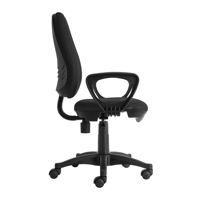 RFG Ergonomic chair Presto Black, eco-leather, black