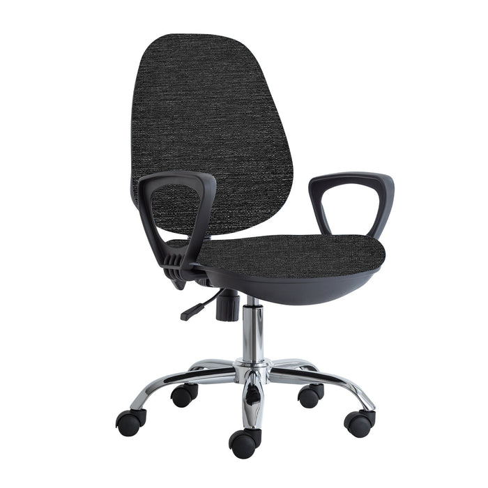 RFG Ergonomic chair Presto Chrome, gray melange