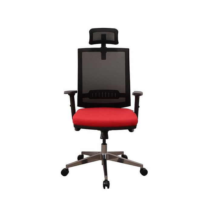 RFG Executive chair Elli 06 HB, red seat, black back