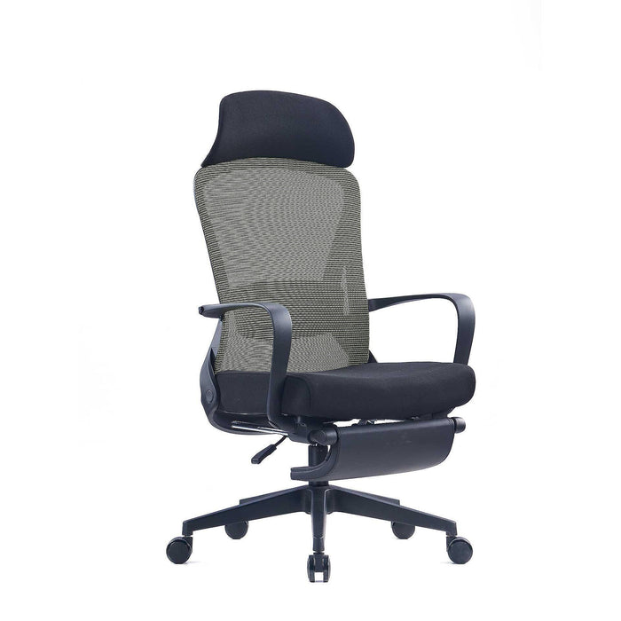 RFG Executive chair Enjoy HB, black seat, green back