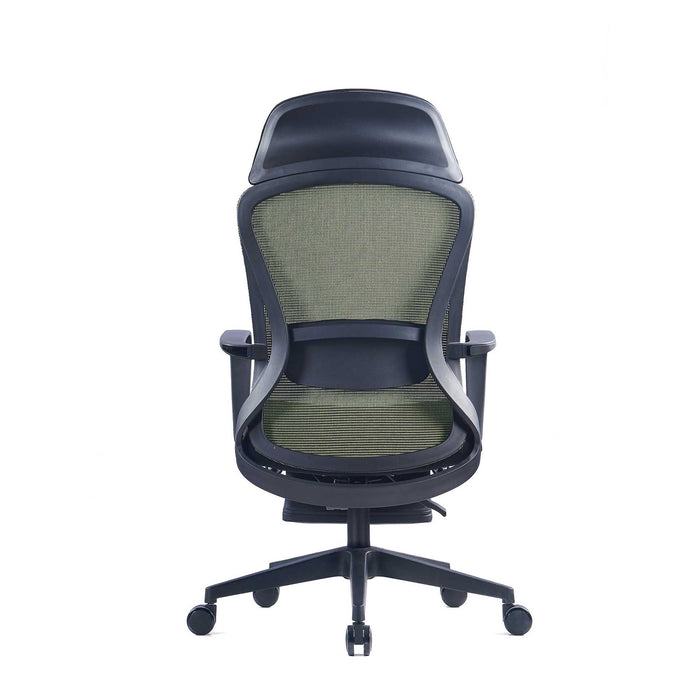 RFG Executive chair Enjoy HB, black seat, green back