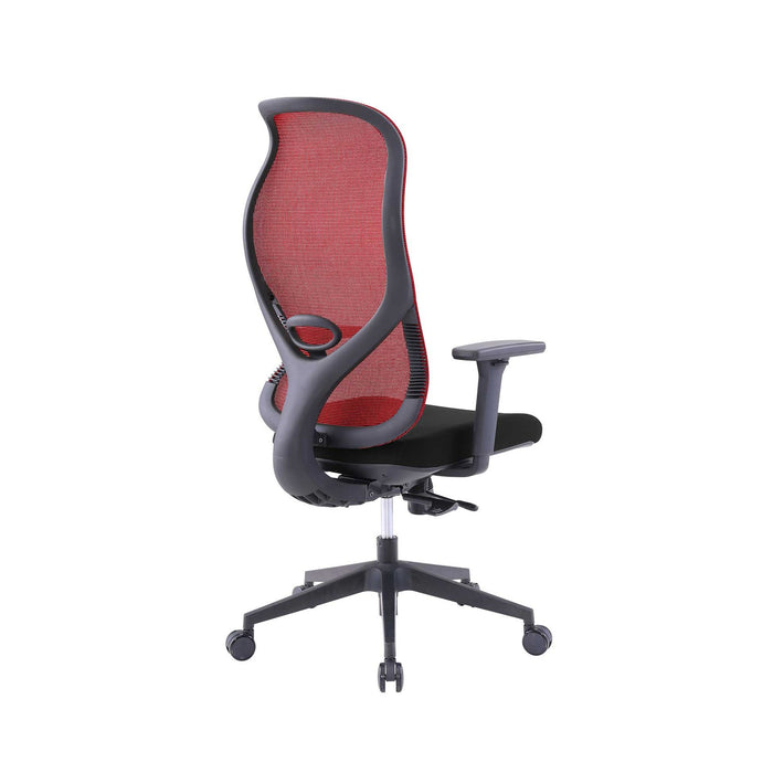 RFG Ergonomic chair STAR HB, black seat, red backrest
