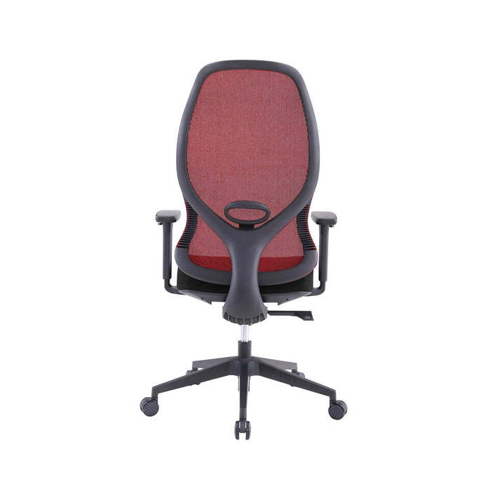RFG Ergonomic chair STAR HB, black seat, red backrest