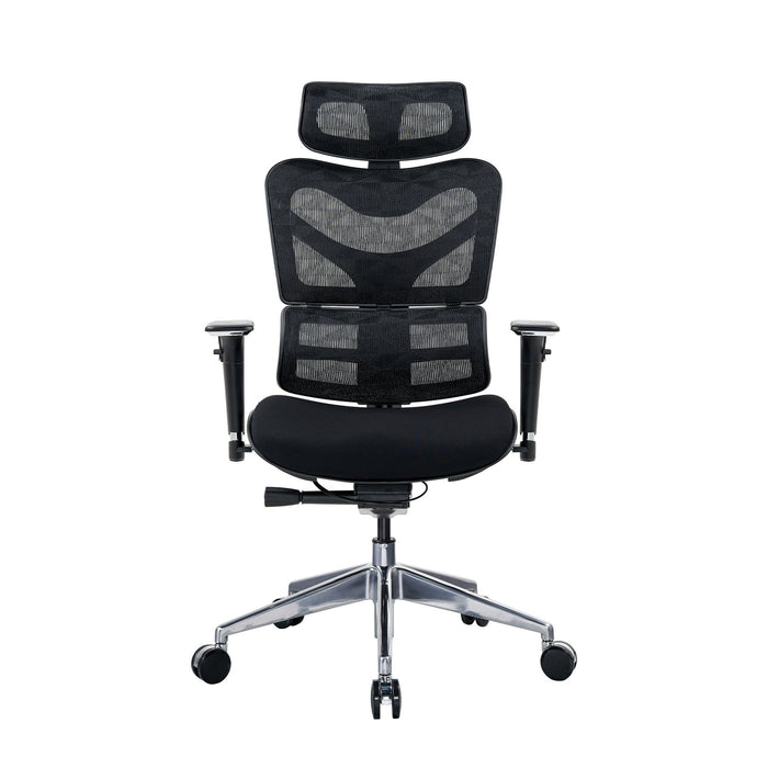 RFG Ergonomic chair TECH@GAMES, black seat, black backrest