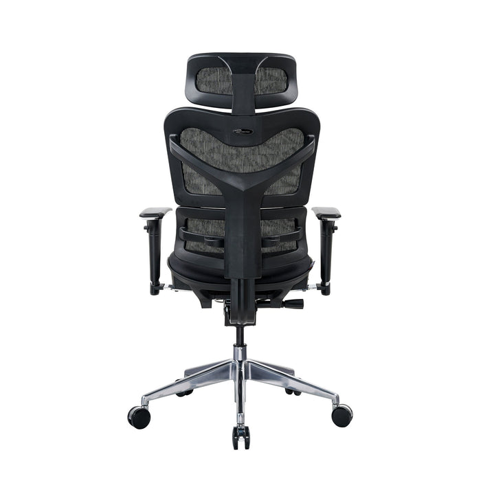 RFG Ergonomic chair TECH@GAMES, black seat, black backrest