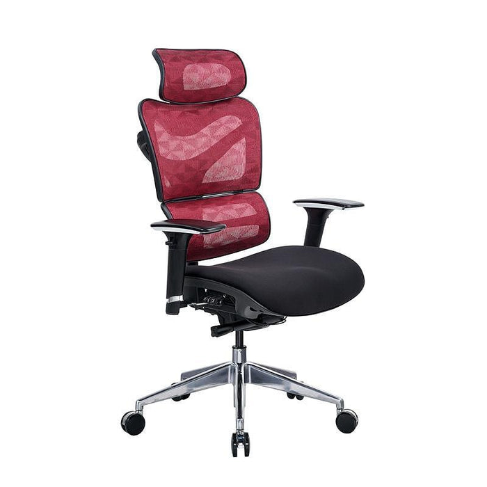 RFG Ergonomic chair TECH@GAMES, black seat, red backrest