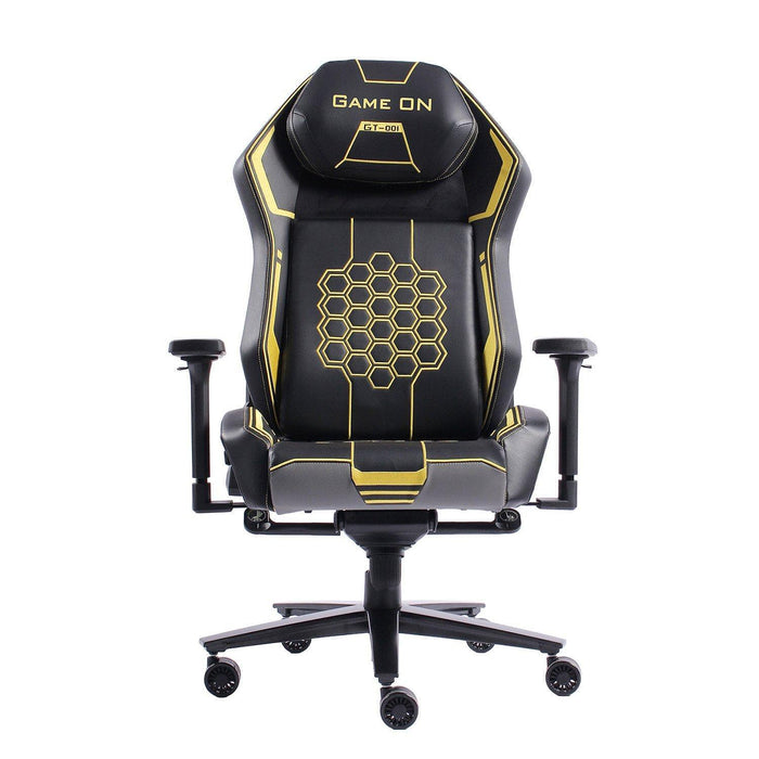 RFG Gaming chair Game On, black and yellow
