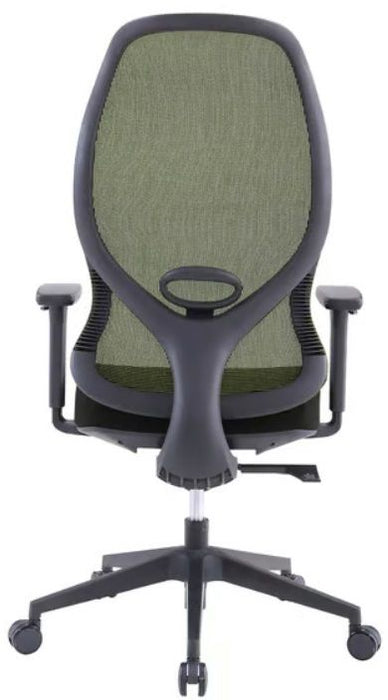 RFG Ergonomic chair STAR HB, black seat, green backrest