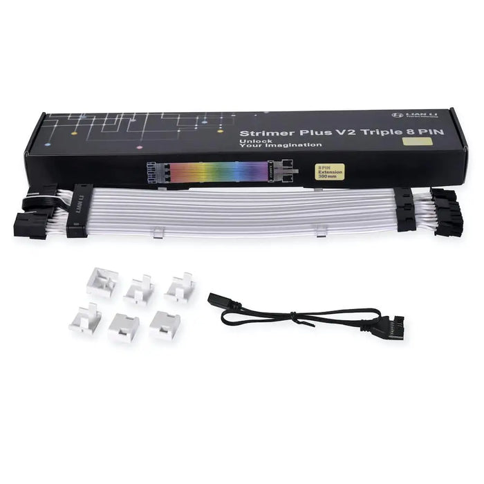 RGB extension cables for Lian-Li Strimer Plus V2 GPU Triple 8-pin ARGB - Входно-изходни контролери<<<Компютърни