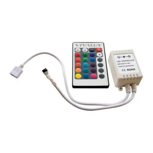 RGB IR CONTROLLER IP20 72W 230V -12 V DC VIVALUX - LED ленти и аксесоари<<<Вътрешно осветление<<<Мебели и