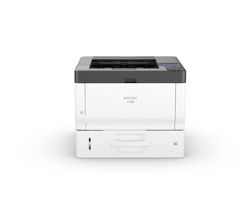 Laser printer RICOH P502, USB 2.0, LAN, A4, 43 ppm, Starter toner 17400 k.