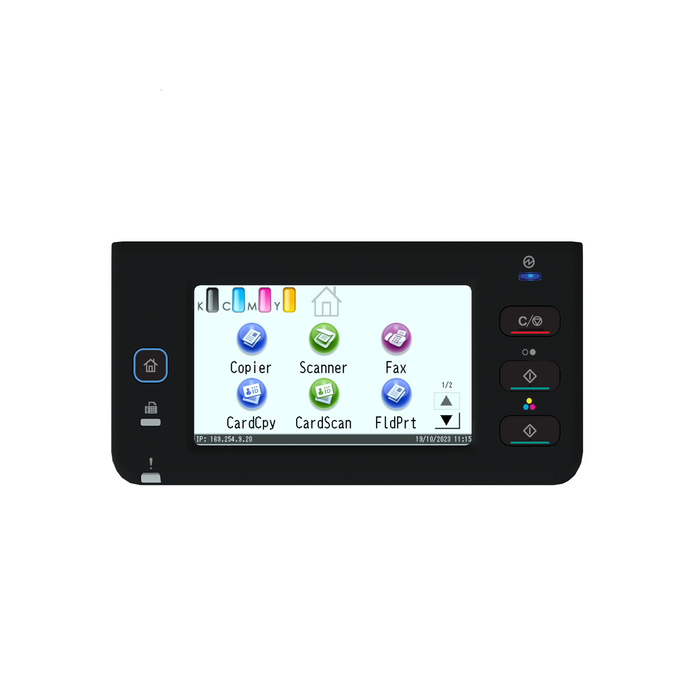 MFU color printer/scanner/copier RICOH M C320FSE, 32 pages/min, SPDF/50 pages/, LAN, Bluetooth, 4.3" touch display